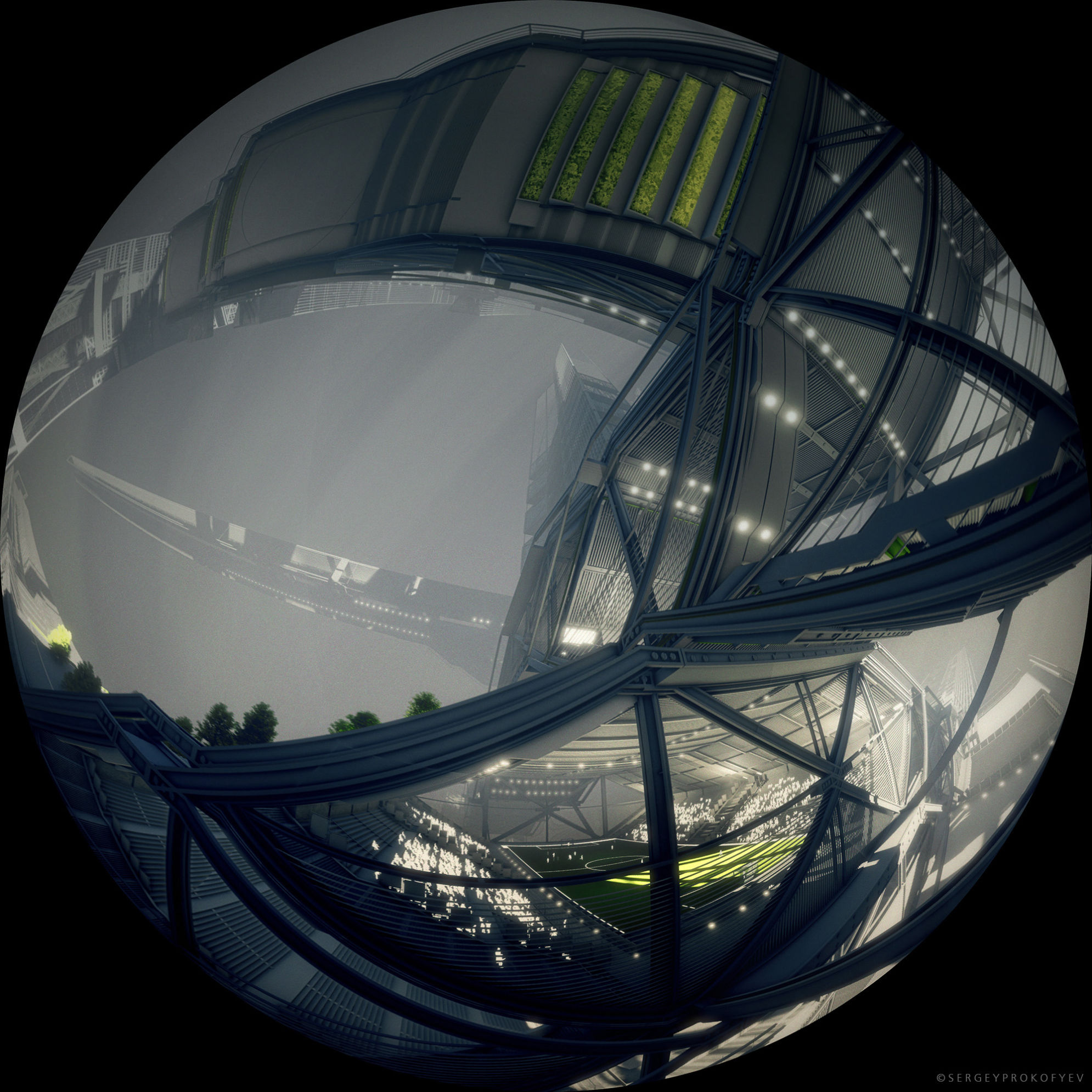Urban Levitation, FullDome film, Sergey Prokofyev, eVolo,  DTLA Film Festival, Best Film, architectural visual story