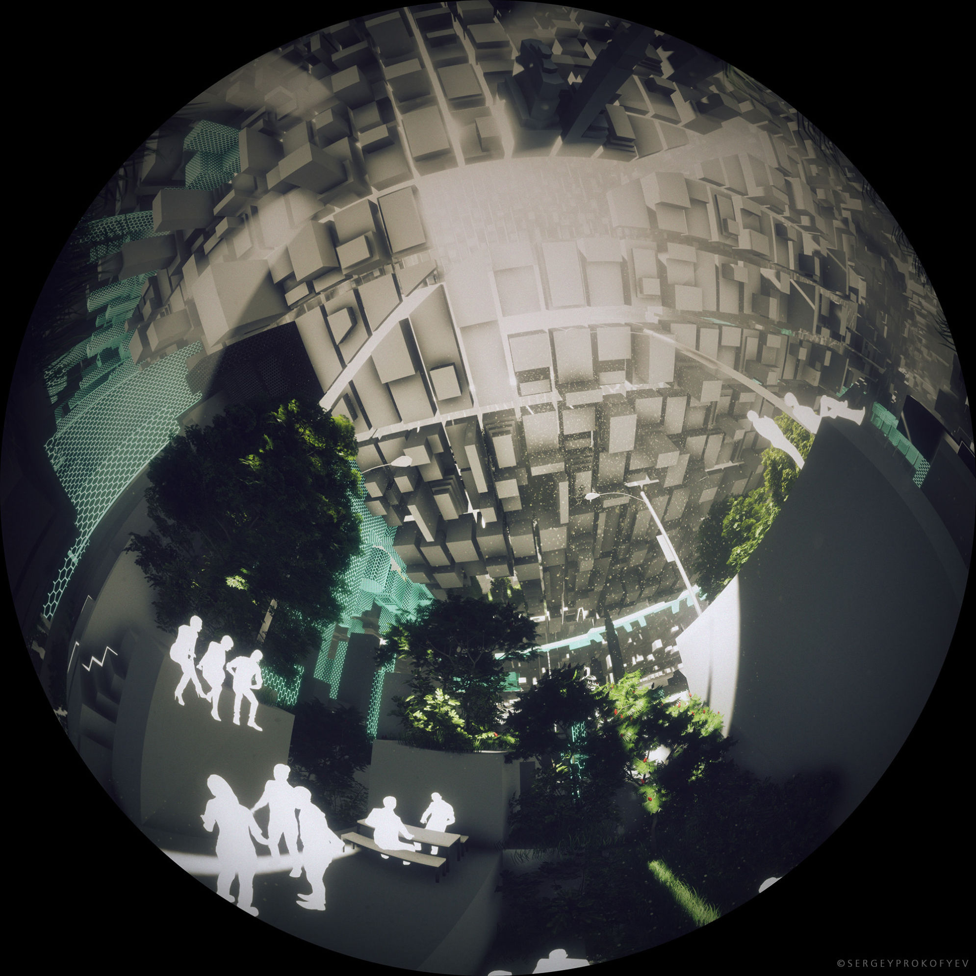 Urban Levitation, FullDome film, Sergey Prokofyev, eVolo,  DTLA Film Festival, Best Film, architectural visual story